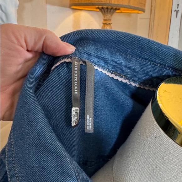 Anthropologie The Bettina Tiered Shirt Dress - Picture 4 of 7